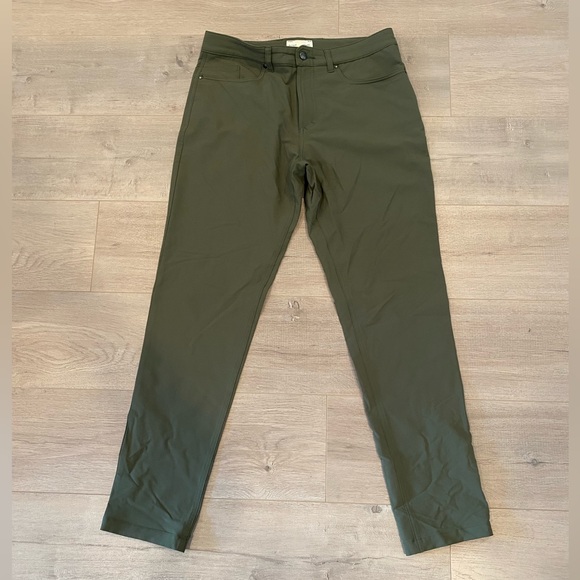 Oliver’s Apparel Men’s Passage Pants - Olive Green - Picture 5 of 9